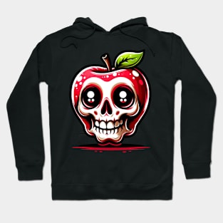 Apple the scary face Hoodie